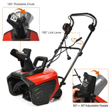 Load image into Gallery viewer, Electric Snow Thrower 15 Amp Snow Thrower Corded Snow Blower
