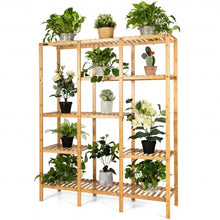 Load image into Gallery viewer, Multifunctional Bamboo Shelf Storage Organizer Rack
