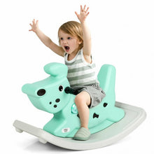 Load image into Gallery viewer, Baby Kids Animal Rocking Horse with Music and Lights-Green
