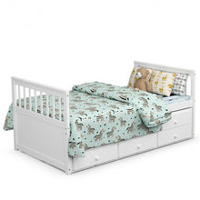 Load image into Gallery viewer, Alternative Twin Captain&#39;s Bunk Bed-White
