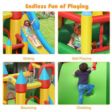 Load image into Gallery viewer, Kids Inflatable Dual Slide Jumping  Castle with 780W Blower
