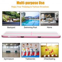 Load image into Gallery viewer, 15FT Air Track Inflatable Gymnastics Tumbling Mat -Pink
