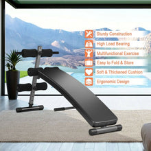 Load image into Gallery viewer, Adjustable Arc-Shaped Decline Sit up Bench
