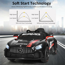 Load image into Gallery viewer, 12V Mercedes Benz AMG Licensed Kids Ride On Car-Black

