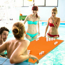 Load image into Gallery viewer, 5.5&#39; x 23.5&quot; 3-Layer Multi-Purpose Floating Beer Pong Table-Orange
