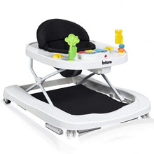 Load image into Gallery viewer, 3 in 1 Foldable Baby Walker-Black
