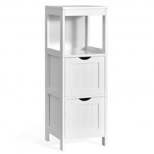 Load image into Gallery viewer, Wooden Bathroom Floor Cabinet with Removable Drawers
