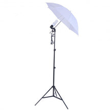 Load image into Gallery viewer, Studio 45W Bulb Lighting Umbrella Photography Stand Kit
