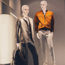 Load image into Gallery viewer, Male Mannequin Plastic Realistic Display Head with Base
