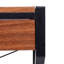 Load image into Gallery viewer, Wooden Top Computer Desk Sturdy Workstation
