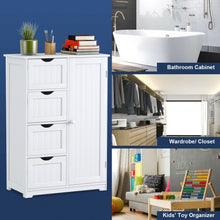 Load image into Gallery viewer, Standing Indoor Wooden Cabinet with 4 Drawers
