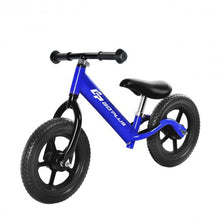 Load image into Gallery viewer, Black/Pink/Blue 12&quot; Balance Kids No-Pedal Learning Bicycle -Blue
