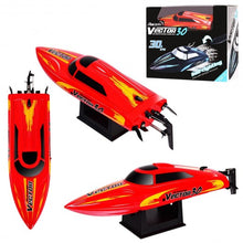 Load image into Gallery viewer, 2.4G RC Racing Boat Brushed RTR High Speed Racer-Red
