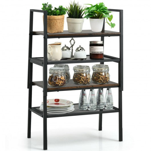 4-Tier Storage Stackable Shoe Shelf Display Rack for Home