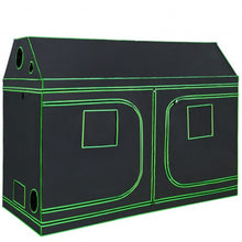 Load image into Gallery viewer, 96&quot;x48&quot;x72&quot; Mylar Hydroponic Grow Tent Roof Cube w/Observation Window and Tray
