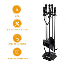 Load image into Gallery viewer, 31&quot; 5 pcs Hearth Fireplace Fire Tools Set
