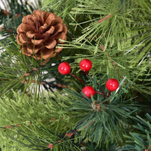 Load image into Gallery viewer, LED Christmas Tree with Red Berries Pine Cones-4&#39;
