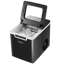Load image into Gallery viewer, Ice Maker Machine with Scoop &amp; Basket Black
