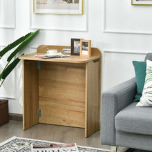 Load image into Gallery viewer, Folding Space Saving Computer/  Laptop Desk Table Workstation with Handle
