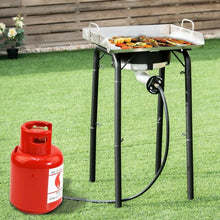 Load image into Gallery viewer, 200 000-BTU Portable Propane Single Burner with Adjustable Legs
