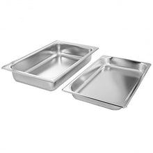 Load image into Gallery viewer, 4-Pack of Full Size Tray 8 Quart Stainless Steel Chafer for Buffet
