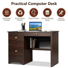 Load image into Gallery viewer, Computer Desk PC Laptop Writing Table Workstation Study Furniture-Natural
