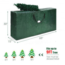 Load image into Gallery viewer, Christmas Tree PE Storage Bag for 9ft Artificial Tree
