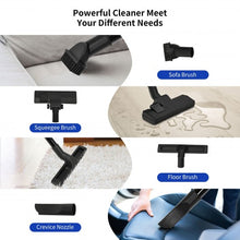 Load image into Gallery viewer, 3 in 1 6.6 Gallon 4.8 Peak HP Wet Dry Vacuum Cleaner with Blower-Blue
