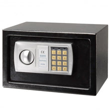 Load image into Gallery viewer, 12.5&quot; Black Electronic Keypad Digital Lock Safe Box
