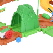 Load image into Gallery viewer, 79 pcs Railway Train Building Blocks with Light &amp; Music
