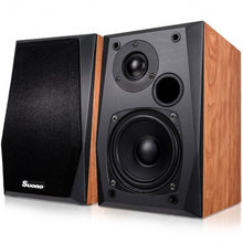 Load image into Gallery viewer, Wall-mount Professional Passive Bookshelf Speakers w/ 4&quot; Woofer
