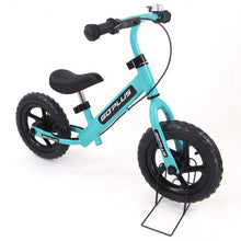 Load image into Gallery viewer, 12&quot; Four Colors Kids Balance Bike Scooter with Brakes and Bell-Navy
