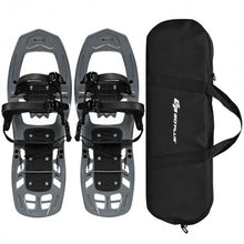 Load image into Gallery viewer, 22 inch Lightweight All Terrain Snowshoes with Bag Anti-Slip-Gray
