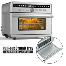 Load image into Gallery viewer, 26.4 Qt 1800W 10-in-1 Air Fryer Toaster Oven with Recipe
