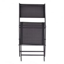 Load image into Gallery viewer, Set of 4 Outdoor Patio Folding Chairs
