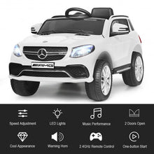 Load image into Gallery viewer, 12V Mercedes Benz GLE Licensed Kids Ride On Car -White
