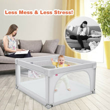 Load image into Gallery viewer, Large Safety Play Center Yard with 50 Balls for Baby Infant-Gray
