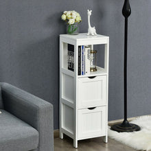 Load image into Gallery viewer, Wooden Bathroom Floor Cabinet with Removable Drawers

