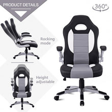 Load image into Gallery viewer, PU Leather Executive Racing Style Bucket Seat Chair 2015 Office Desk Chair
