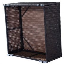 Load image into Gallery viewer, 7 pcs Rattan Cushioned Sofa and Table Set
