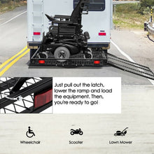 Load image into Gallery viewer, Strong Electric Wheelchair Hitch Carrier Mobility Ramp
