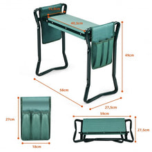 Load image into Gallery viewer, Folding Garden Kneeler and Seat Bench

