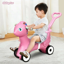 Load image into Gallery viewer, 4 in 1 Baby Rocking Horse with Music-Pink

