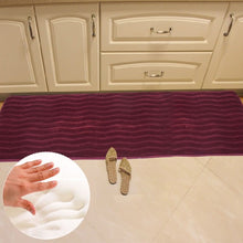 Load image into Gallery viewer, Non-slip Back Rug Soft Bathroom Carpet Memory Foam Bath Mat-Yellow-24&quot;x60&quot;
