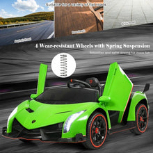 Load image into Gallery viewer, 12V 2-Seater Licensed Lamborghini Kids Ride On Car with RC and Swing Function
