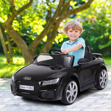Load image into Gallery viewer, 12V Audi TT RS Electric Remote Control MP3 Kids Riding Car-Black
