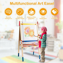Load image into Gallery viewer, All-in-One Wooden Height Adjustable Kid&#39;s Art Easel
