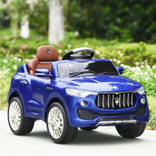 Load image into Gallery viewer, 6V Licensed Maserati Kids Ride On Car-Blue
