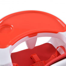Load image into Gallery viewer, Baby Durable Feeding Dining Pedestal High Seat-Red
