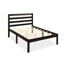 Load image into Gallery viewer, Platform Bed Twin Size Bed Frame Wood Slat Support

